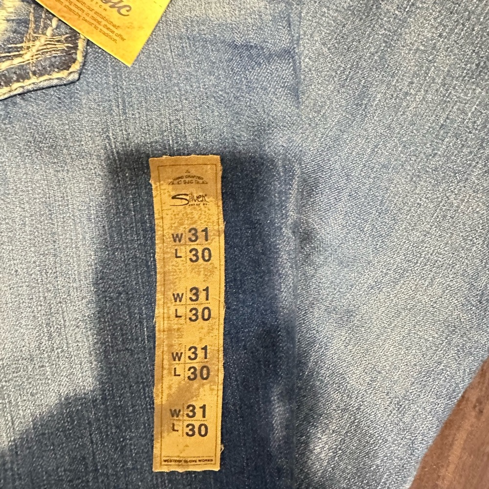 Silver women’s jeans - Picture 4 of 4